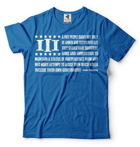 Third Amendment T Shirt Usa Patriotic George Washington Etsy