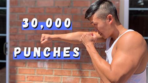 1000 Punches For 30 Days Challenge Youtube