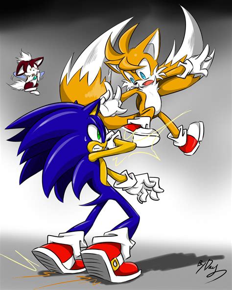 Image Sonic Vs Tails Youtube Poop Wiki Fandom Powered By Wikia