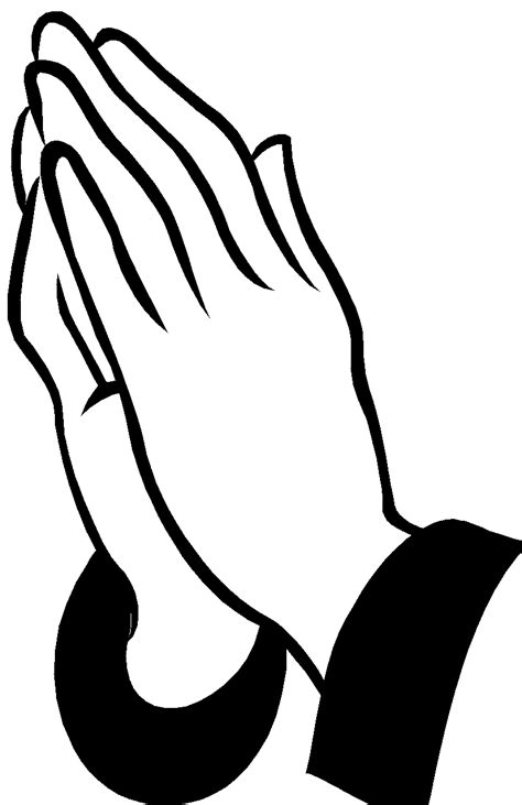 Drawings Of Praying Hands Clipart Best
