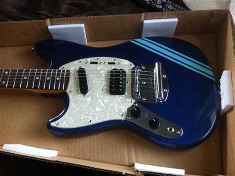 Shop for the fender kurt cobain signature mustang electric guitar and receive free shipping on your order and the guaranteed lowest price. Fender Kurt Cobain left handed signature Mustang (released ...