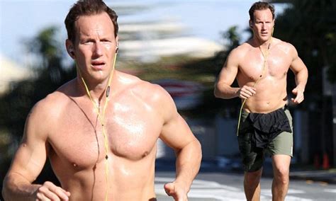 A Very Buff Patrick Wilson Spotted Jogging In Gold Coast Daily Mail