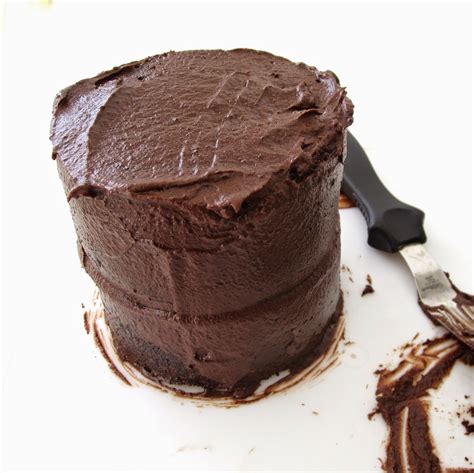I made no changes to the ingredients themselves but i did cook this in 4 eight inch round pans to make 4 thin layers (about 1 3/4 c batter per pan). Mini 4-Inch Double Chocolate Layer Cake For Two - The ...