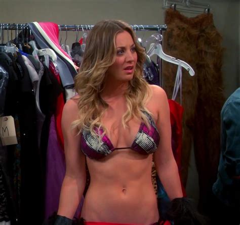 Pop Minute Kaley Cuoco Bikini Top Costume Big Bang Theory Photos