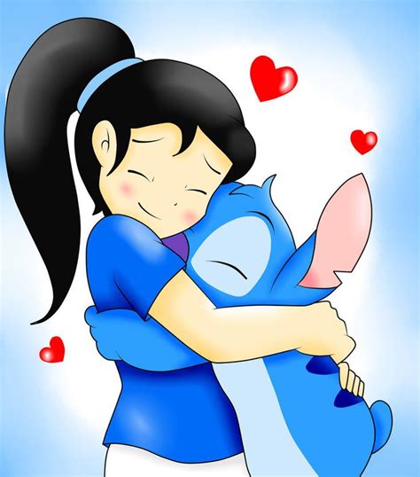 On Deviantart Hug Art Cartoon