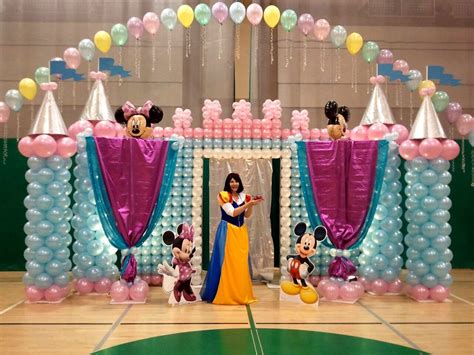 Transports inflatable slide and bouncer (14). Theme Balloon Ideas | Princess balloons, Party balloons ...