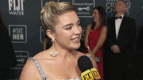 Critics Choice Awards 2020 Florence Pugh Says She Screamed At Her