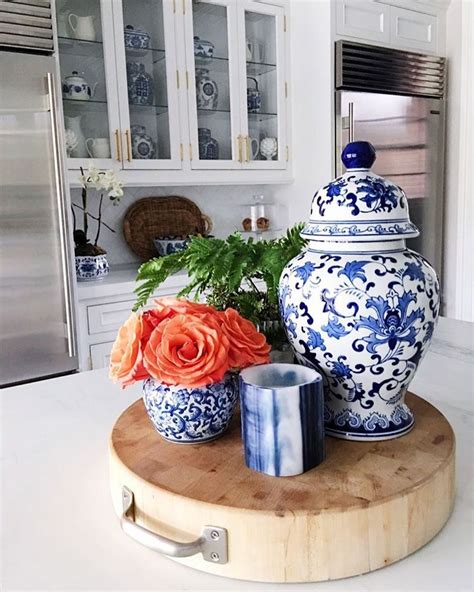 {sarah richardson's blue & white kitchen}. See this Instagram photo by @zhush • 380 likes | Blue ...