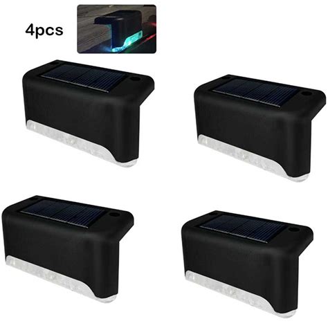 Illuminate Your Home's Exterior with 4 Solar Path Lights Easy