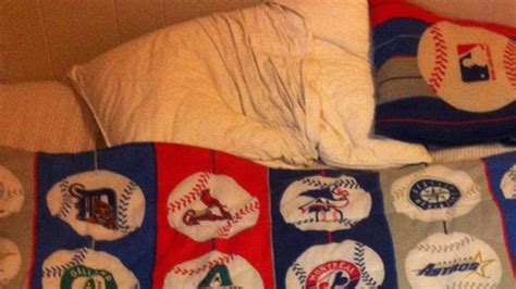 I was very embarrassed and couldnt say anything, thankfully. Embarrassing pics of man-child MLB bedroom sheets reveal ...