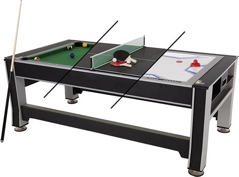 Triumph 3 In 1 Swivel Multigame Table Review Air Hockey Place
