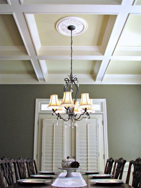 Then check that the light fixture's threaded bolt is long enough to reach past the ceiling medallion. HomeMadeville: Your Place for HomeMade Inspiration: Home ...