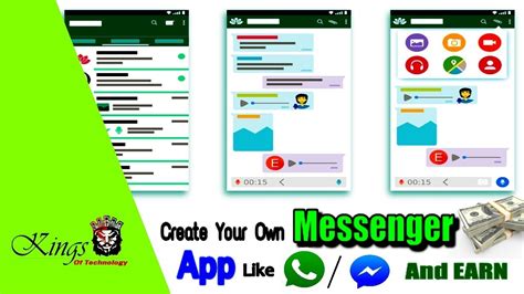 Just knowing how to create a mobile app for free and make money out of it as well as taking the correct monetization steps, you can take your part next to the stars! How To Create Your Own Messenger App Like WhatsApp And ...