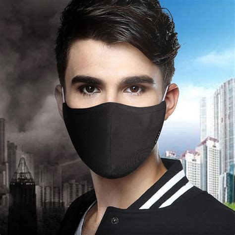 Dust Proof Cotton Mouth Mask Men Women Adjustable Anti Pm25 Haze Dust