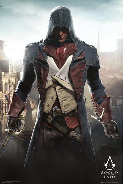 朗 Assassin s Creed Unity Cityscape Póster Lámina Compra en