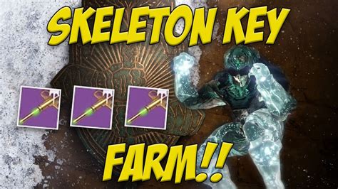 Fastest Way to Farm Skeleton Keys in Destiny! 