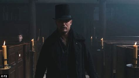 Tom Hardy Makes Dramatic Return Home After Spell As Naked Savage In Taboo Trailer Daily Mail