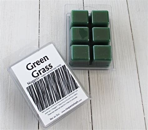 Green Grass Wax Melts Choice Of Size Smells Like Fresh Mown Etsy