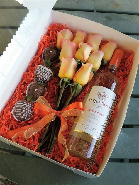 There are 112395 strawberries flower for sale on etsy, and they cost. Perfectly Peach. | Strawberry gifts, Valentine chocolate ...
