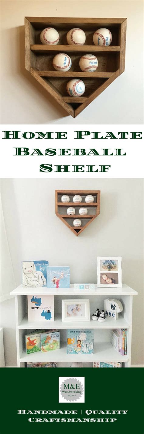 Home / products / plate shelf; Add a home plate baseball shelf to your baseball themed ...