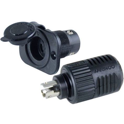 Durable injected molded construction ensures that this plug will withstand years of unfailing service. Marinco ConnectPro Trolling Motor Plug & Socket Kit