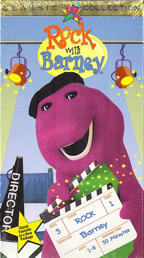 Rock With Barney Vhs Barney And The Backyard Gang Rock With Barney
