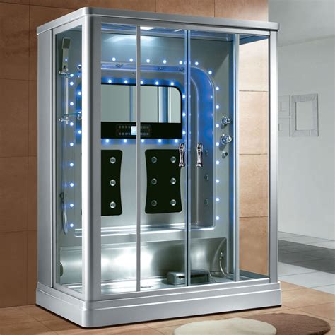 China Two Persons Square Shower Massage Steam Shower Room For Two Persons Y847 China Sauna