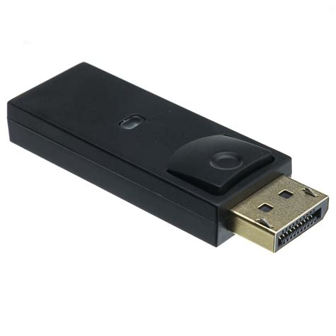 If i purchase an adapter for it, can i use either monitor: DisplayPort to HDMI Adapter, DisplayPort Male to HDMI Female