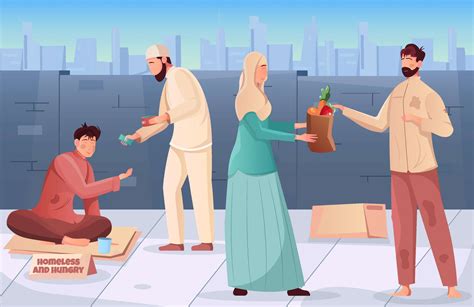 Ramadan Charity Background Sedekah Muslim