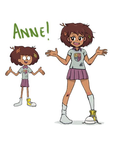 Amphibia Anne Outfits