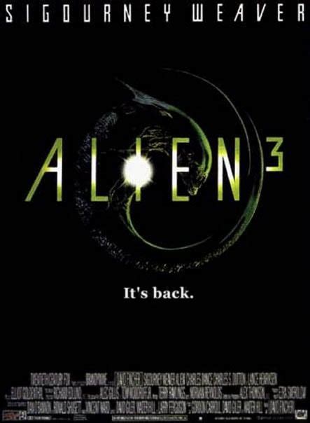 Official Poster For Alien 3 1992 Popoptiq