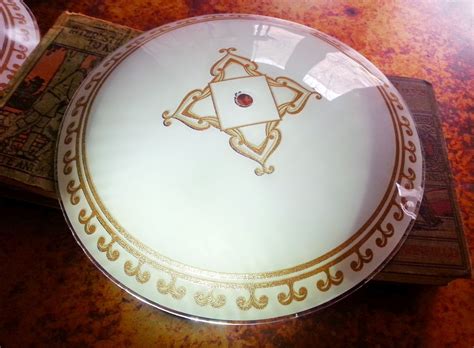 Search on our website for all the information you need Pair Mid Century Round Ceiling Light Covers White Glass ...