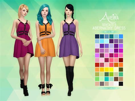 Sims 4 Custom Content Clothes Maxis Match