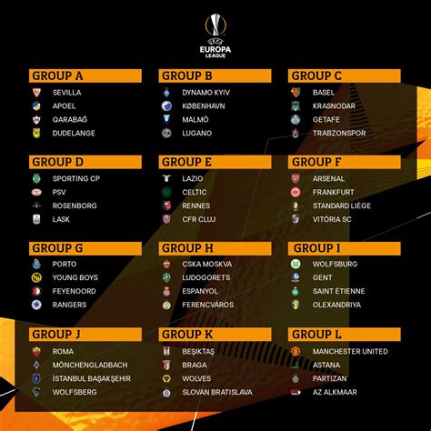 Check spelling or type a new query. Así quedaron los grupos de la UEFA Europa League | Balón ...
