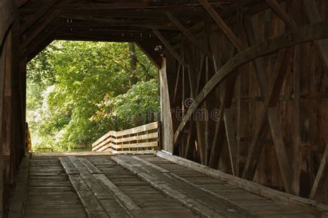 Covered Bridge Inside Stock Photo Image Of Structure 39697590