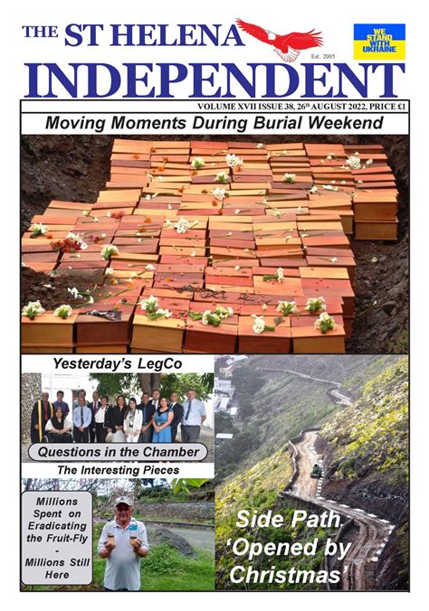 St Helena Independent 20220826 | St Helena Independent