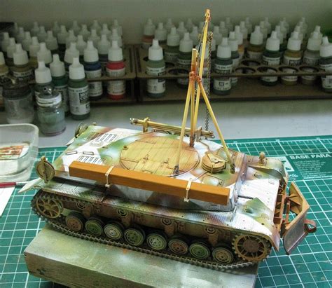 Panzerserra Bunker Military Scale Models In 135 Scale Bergepanzer Iv
