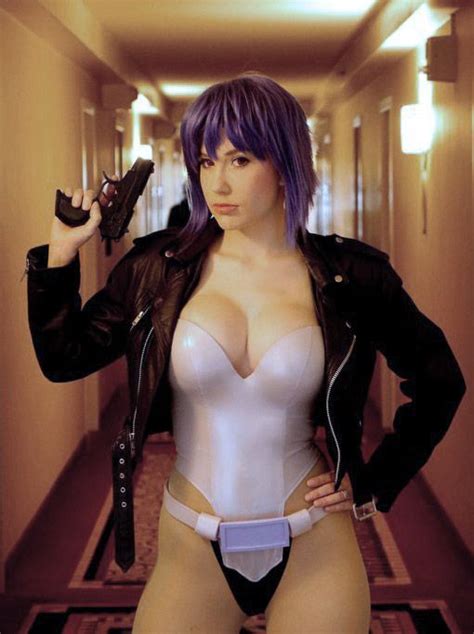 Major Motoko Kusanagi Ghost On The Shell Modelos Mulheres Cosplay