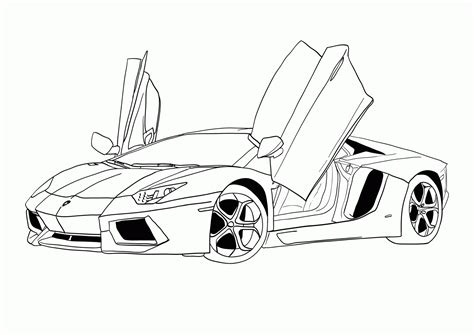 Coloring Pages Cars Coloring Pages Free And Printable