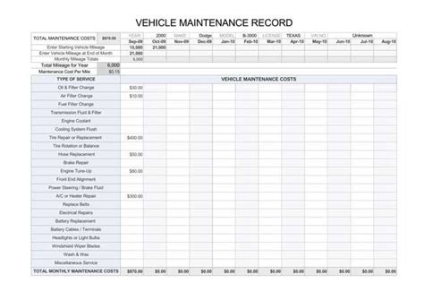 More excel templates about maintenance free download for commercial usable,please visit pikbest.com. Printable Vehicle Maintenance Log Templates