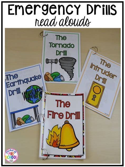 Emergency Drills Visual Routine Posters And Supports Fire Drill