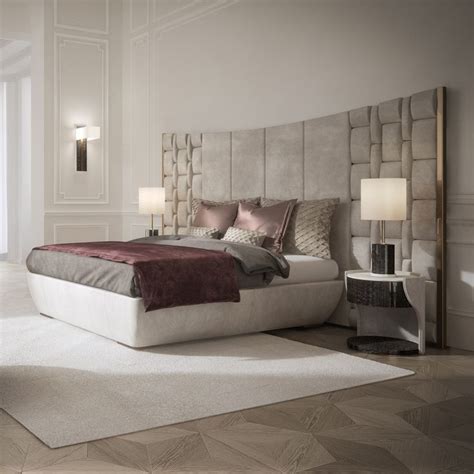 Shop our unique our selections for luxury modern style furniture. Contemporary Italian Bed With Large Luxury Leather ...