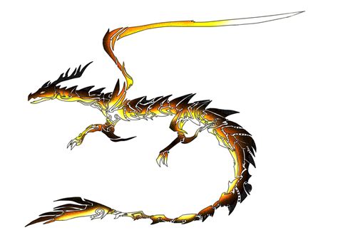 Fire Dragon Symbol By Eternity9 On Deviantart