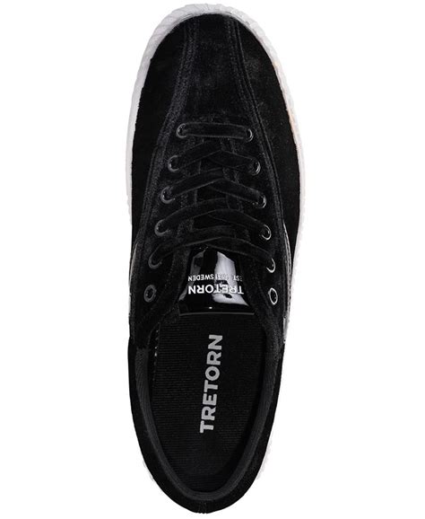 Tretorn Womens Nylite 4 Bold Crushed Velvet Casual Sneakers From Finish Line Macys