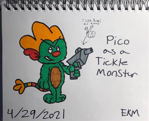 Tickle Monster Pico By Toonlovrek On Deviantart
