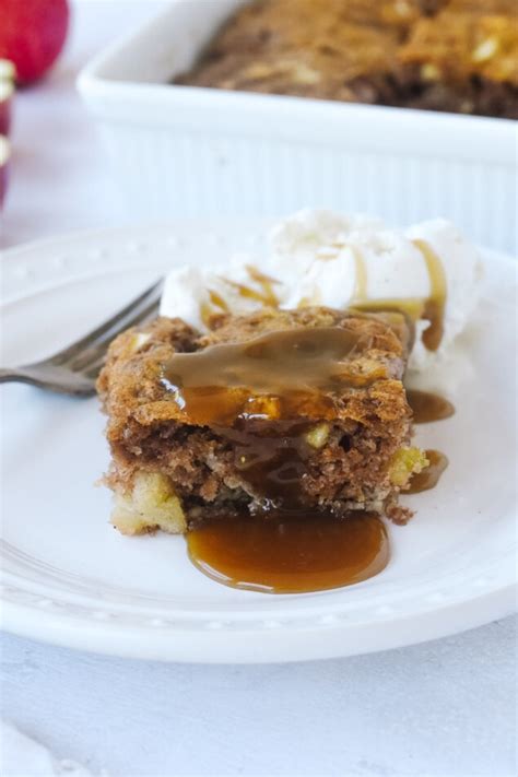Apple Cake With Caramel Sauce Recipe From Leigh Anne Wilkes