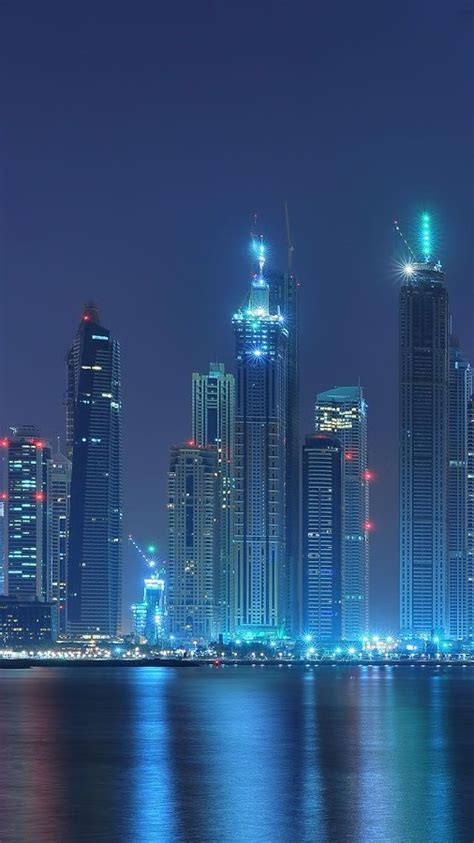 45 Dubai Night Wallpaper Wallpapersafari