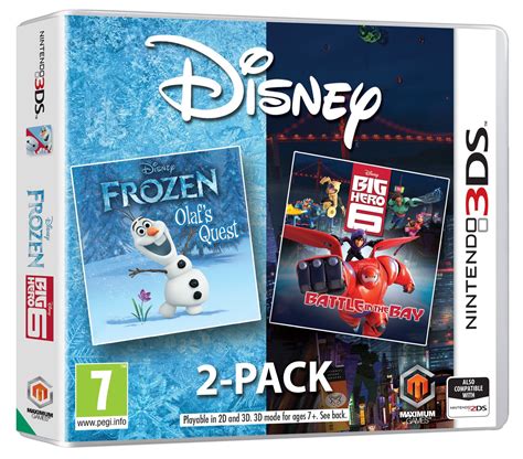 Disney Frozen Olafs Questbig Hero 6 Nintendo 3ds Vgdb