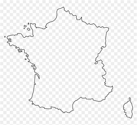 Contour France Png France Map Outline Png Transparent Png X PngFind