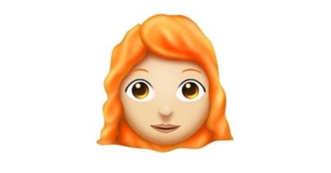 Redhead Emojis To Roll Out In June 2018 Teen Vogue